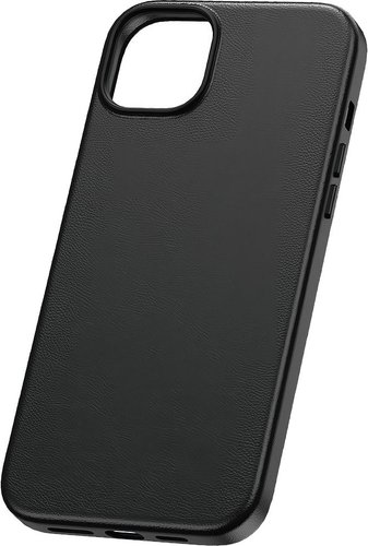 Чехол для телефона Baseus Fauxther для iPhone 15 (черный)
