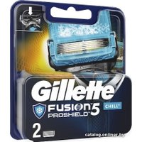Сменные кассеты для бритья Gillette Fusion5 Proshield Chill (2 шт) 7702018412334