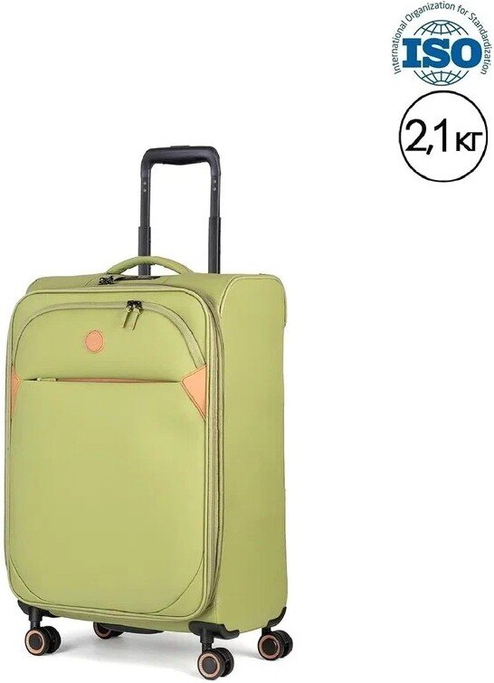 

Чемодан-спиннер Verage Cambridge-II 20077W-1 55 см (папоротниковый зеленый)