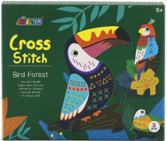 Набор для вышивания Avenir Лесные птицы CH1688