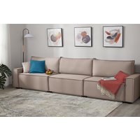 Диван Mio Tesoro Дюссельдорф 293 1.5ек-1.5ек-1.5ек (1176 Savanna Plus Mocca)