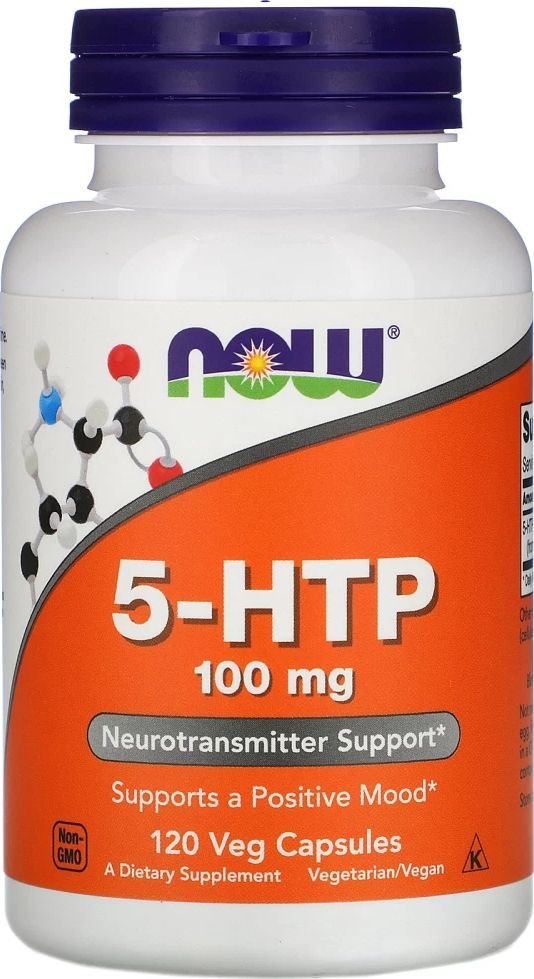 

БАД Now Foods 5-HTP 100 мг (120 вег. капсул)