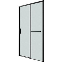 Душевая дверь Grossman Style 100x195 100.K33.05.100.21.02 (черный матовый/стекло шиншилла) в Борисове