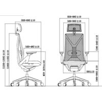 Офисное кресло SitZone E-YR-001A-P1-BK (сетка/ткань, черный)