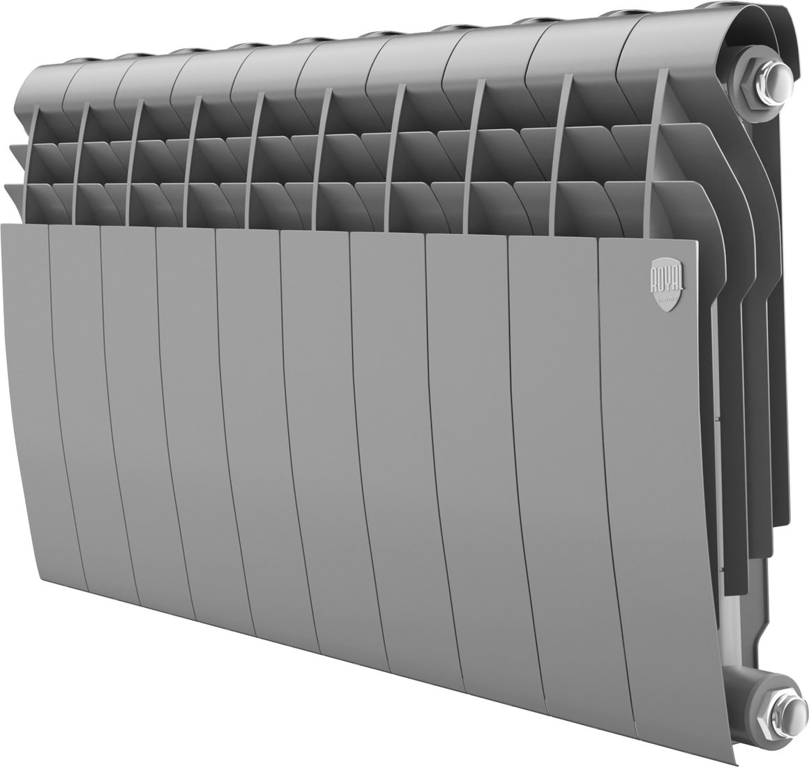 

Биметаллический радиатор Royal Thermo Biliner B 350 Серебристый - 10 секций
