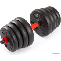 Набор гантелей AMETIST со штангой и гирями 6в1 30 кг