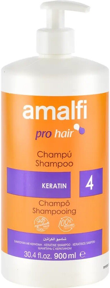 

Шампунь Amalfi Shampoo с кератином 900 мл
