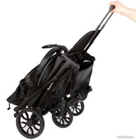Коляска прогулочная «книга» Panda Baby XXL (черный)