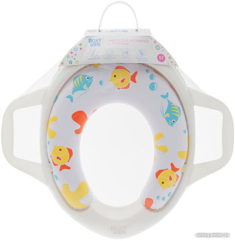 Детская накладка на унитаз Roxy Kids Рыбки RTS-622-11