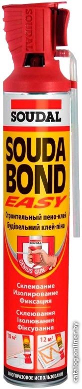 Монтажная пена Soudal Soudabond Easy Genius Gun 750 мл