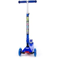 Двухколесный детский самокат Полесье Со складной ручкой 0072C 94438 (синий)