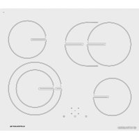 Варочная панель MAUNFELD MVCE59.4HL.1SM1DZT-WH