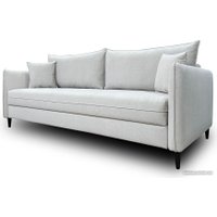 Диван Nord Star Айва Марино (микровелюр, белый)