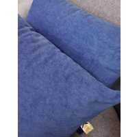 Декоративная подушка Matex Velours 49-869 (2шт, серый/голубой)