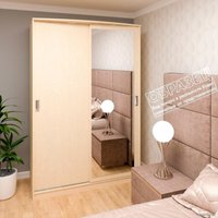 Шкаф-купе Кортекс-мебель Лагуна ШК02-01 (венге/дуб сонома) в Лиде