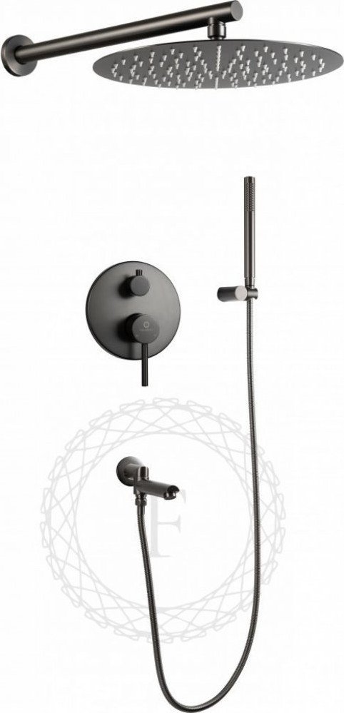 Душевая система  Filarete Roun FL1020 (графит)