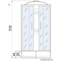 Душевая кабина River Nara 120/90/44 МТ R