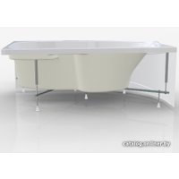 Ванна 1Марка Diana 160x100 R (с каркасом и экраном)