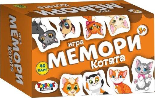 

Настольная игра Topgame Мемори Котята 01522