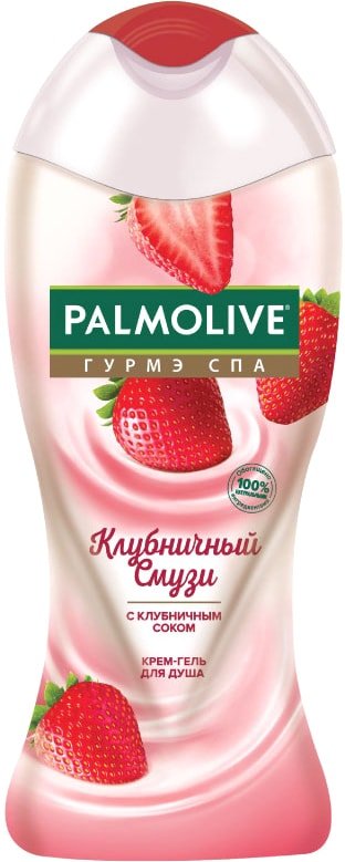 

Palmolive Крем-гель для душа Гурмэ SPA Клубничный смузи 250 мл