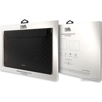 Чехол CG Mobile Karl Lagerfeld Saffiano Sleeve Monogram KLCS14SAKLHPK 13/14" (черный)