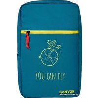 Городской рюкзак Canyon CSZ-03 (темный аквамарин/лимонный)