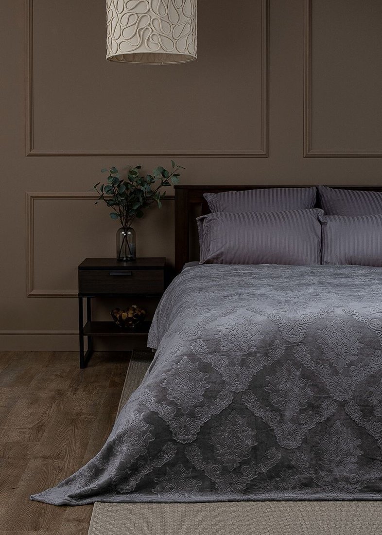 

Плед Tex Republic TF FNE DKGY1 1520 d 19-3910 150x200 см (темно-серый)