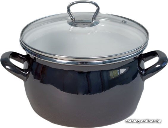 Кастрюля Omelia 1-2415111 (темно-серый хром)