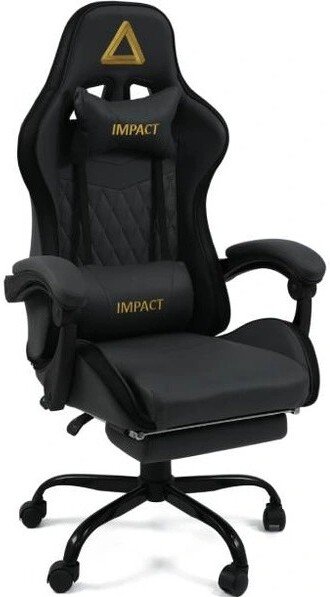 

Игровое (геймерское) кресло King Style Impact Sueder Fabric Black (темно-серый/черный)