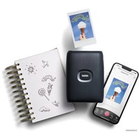 Мобильный фотопринтер Fujifilm Instax Mini Link 2 (темно-синий)