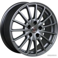 Литые диски Alcasta M60 17x7" 5x114.3мм DIA 66.6мм ET 37мм Graphite