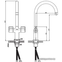 Смеситель Esko Duo DU 519