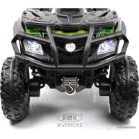 Электроквадроцикл RiverToys T001TT 4WD (зеленый)