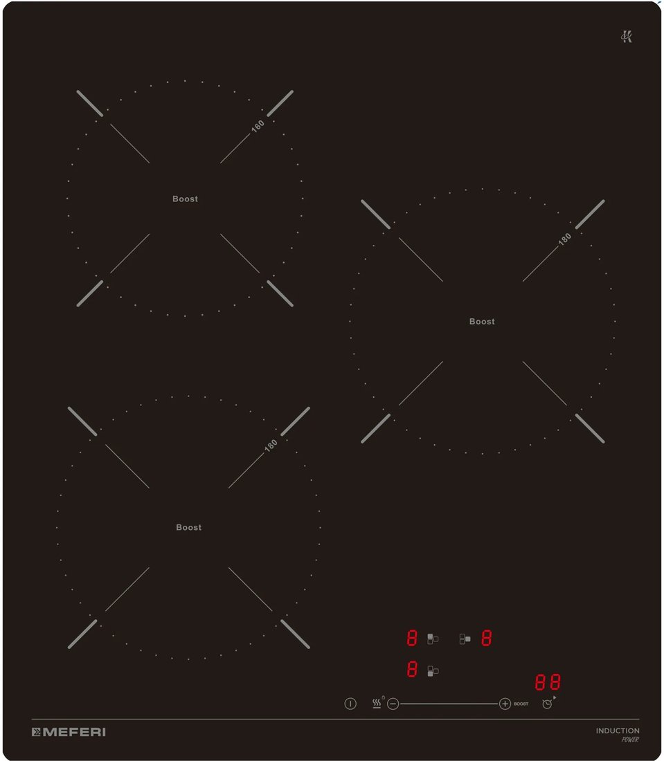 

Варочная панель Meferi MIH453BK Power