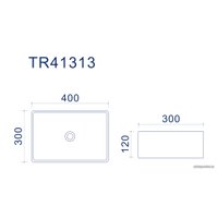 Умывальник Uptrend Roma (глянцевый белый)