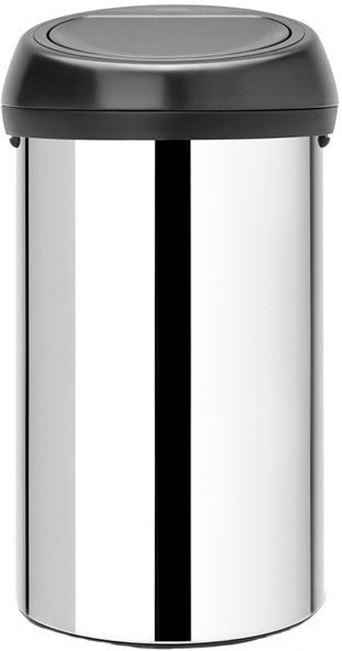 

Мусорное ведро Brabantia Touch Bin 60 л (стальной полированный/черный)