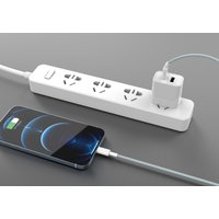 Кабель Keizen KZ-5289104 20W USB Type-C - Lightning (1 м, голубой)