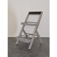 Подставка Диприз Флорэль 2 полки 35xH71 Д.7447-2 (серый бейц, сосна)