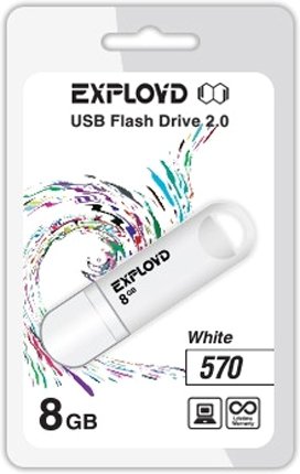 

USB Flash Exployd 570 8GB (белый)