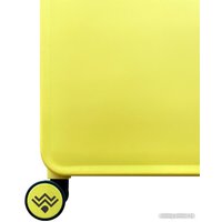 Чемодан DoubleW 005# (M, желтый)