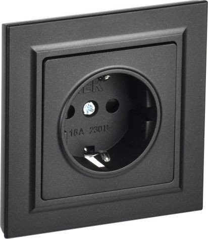 

Розетка IEK Brite BR-R14-16-K02-F