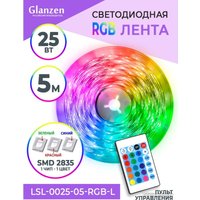 Готовый комплект светодиодной ленты Glanzen LSL-0025-05-RGB-L