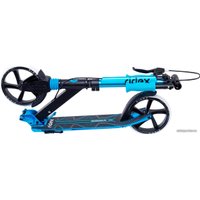 Двухколесный детский самокат Ridex Sigma (черный/голубой)