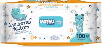 Влажные салфетки Senso Baby Simple (100 шт)