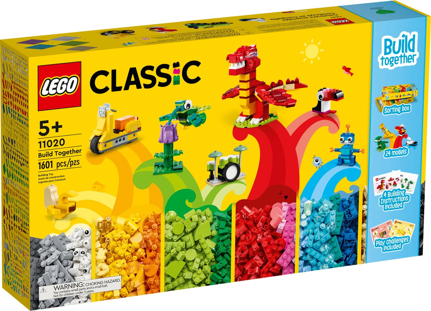 

Набор деталей LEGO Classic 11020 Строим вместе