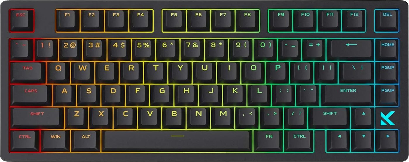 

Клавиатура MCHOSE Jet 75 Hall Effect Black (Kailh Magnetic God Switch)