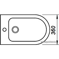 Биде BelBagno Sfera-R BB2141B