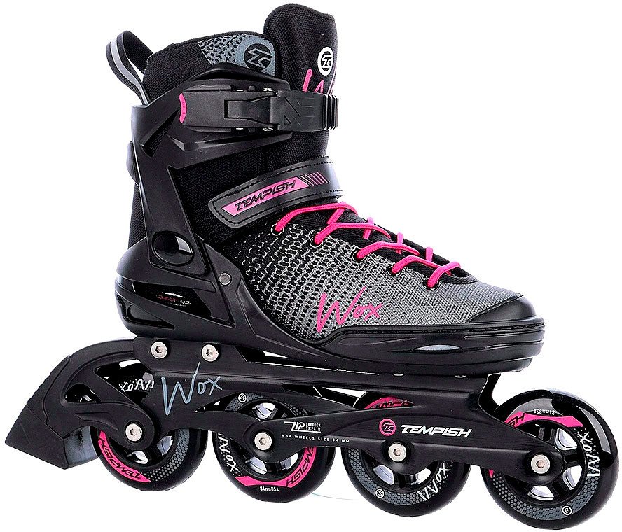 

Роликовые коньки Tempish Wox Lady 2023 (р. 37, малиновый/черный)