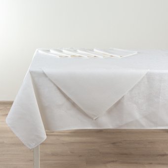 Скатерть Pole Kvetak (Беларускі лён) 153x153 23С151-ШР/уп/ст. (0 Марго 167/сорт 1)