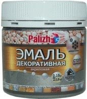 

Краска Palizh Декоративная 0.15 кг (темное серебро)